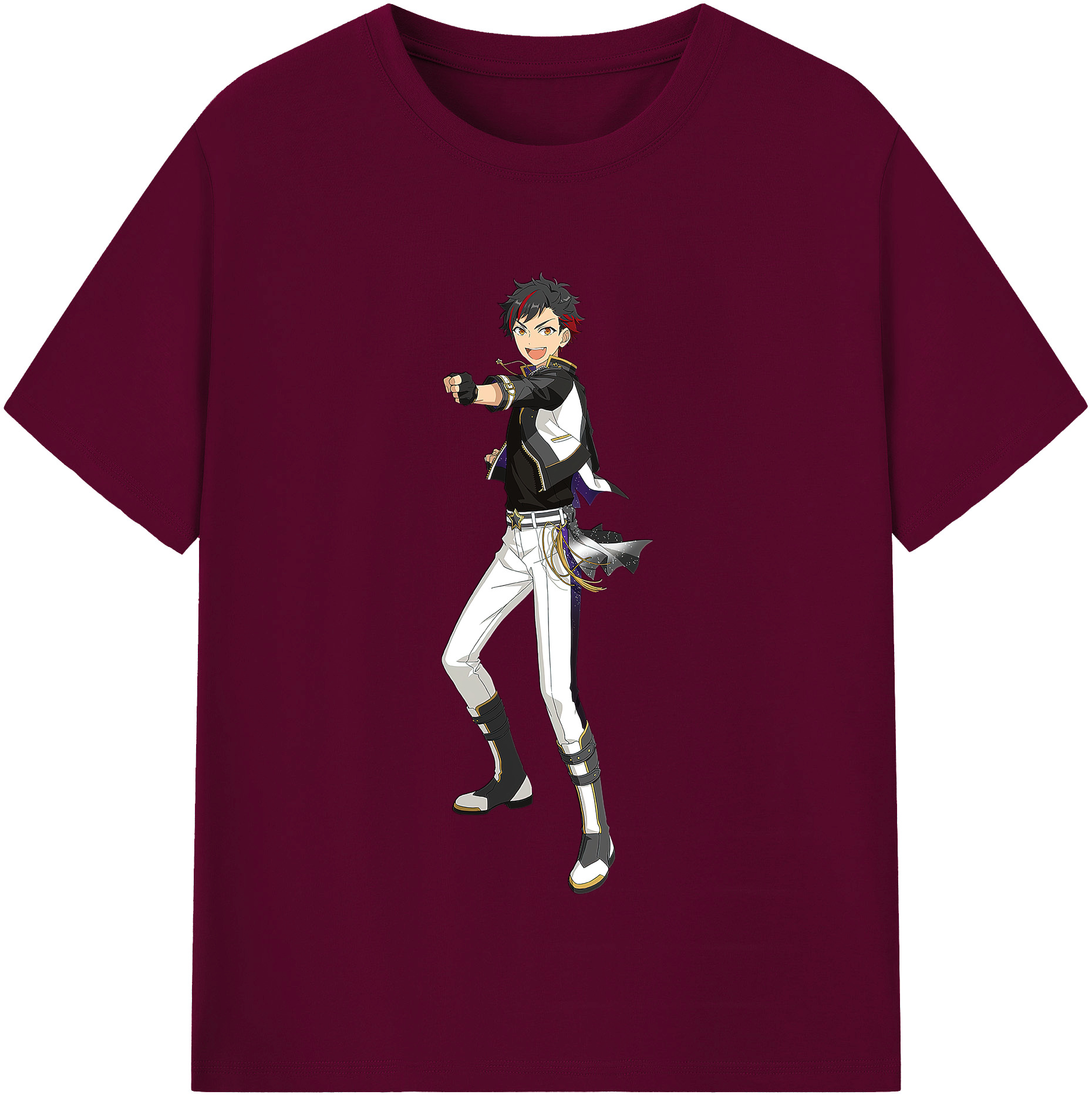 （画像用） あんさんぶるスターズ! Ensemble Stars レディースカジュアルプリントTシャツ（綿100％）